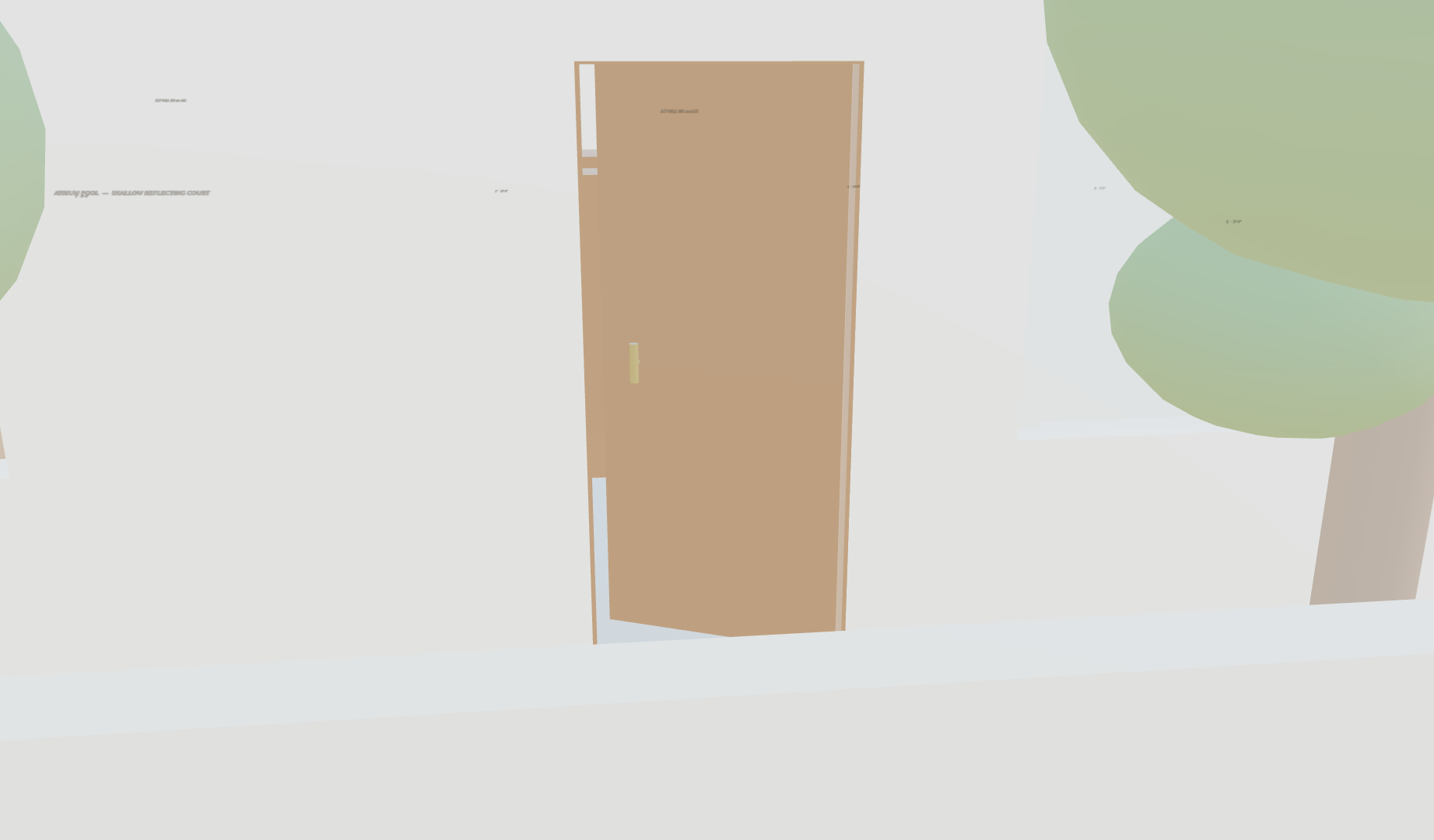 Pantry door